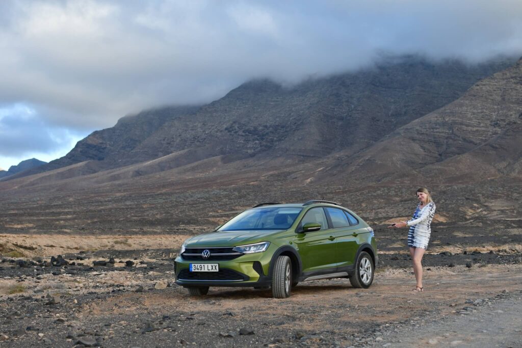 A rental car is the best way to get around the island.